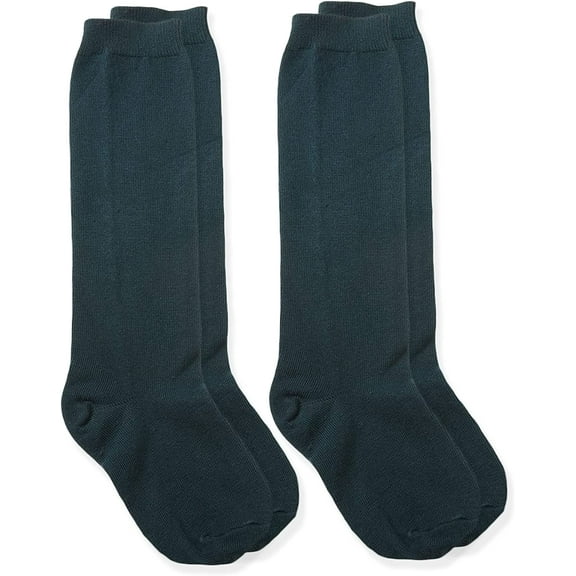 Jefferies Socks Womens Socks, Cotton Knee High Tall Dress Socks, 2 Pair