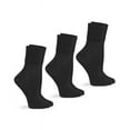 thumbnail image 1 of Jefferies Socks Womens Socks, Smooth Seamless Turn Cuff Dress Work Casual Cotton Ankle Socks, 3 Pairs, 1 of 4