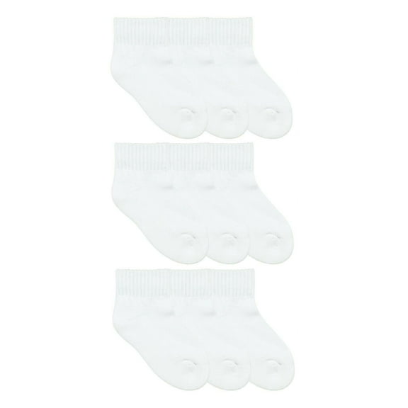 Jefferies Socks Womens Socks, Sport Ankle Quarter Seamless Cotton Cushion Socks, 9 Pair
