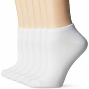Jefferies Socks Womens Socks, Sport Low Cut Ankle Lightweight No Show Cotton Socks, 6 Pair