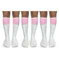 thumbnail image 1 of Jefferies Socks Womens, Vintage Tube Stripe Seamless Cushion Knee High Socks, 3 Pair, 1 of 6
