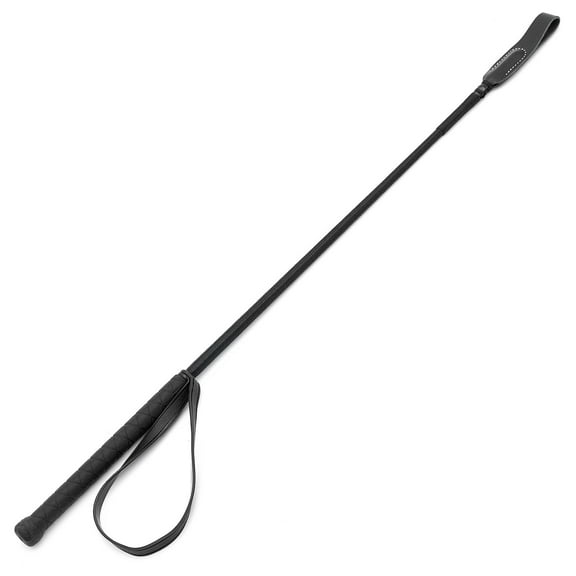 Jeffers 24 Inch Horse Riding Crop with Rubber Handle