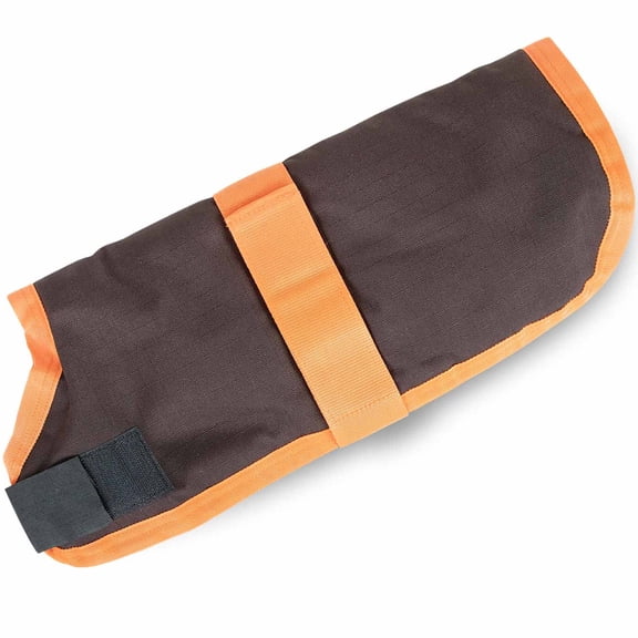 Jeffers Breathe Comfort Ripstop Dog Blanket, Chocolate / Orange, 8" Small - Waterproof, Windproof, Breathable, Durable - Ideal for Outdoor, Indoor, Travel, Machine Washable Insulation