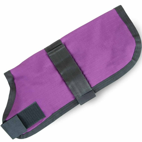 Jeffers Breathe Comfort Ripstop Dog Blanket, Purple / Black, 10" Small - Waterproof, Windproof, Breathable, Durable - Ideal for Outdoor, Indoor, Travel, Machine Washable Insulation