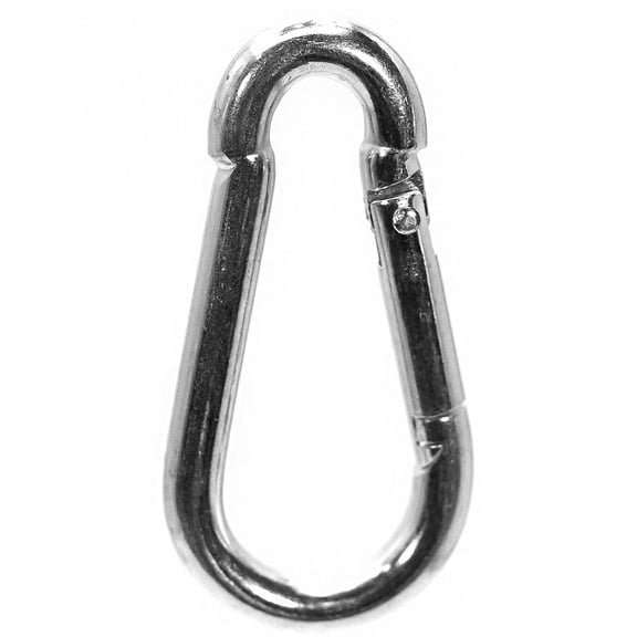 Jeffers Carabiner Spring Snap Link | Zinc Plated Steel
