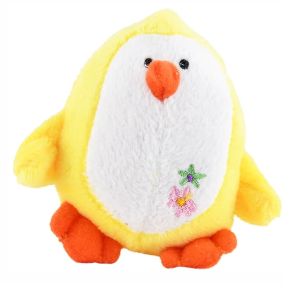 Jeffers Plush Penguin Squeaky Dog Toy, 3 Inch, Yellow – Small Puppy Toy