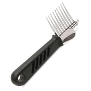 Jeffers Pet Grooming Comb for Detangling Mats and Knots for Dog and Cats – Stainless Steel Comb for Thick or Long Hair – Dematting Tool for Shedding, Undercoat, and Hair Removal - 9 Blade