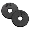 thumbnail image 1 of Jeffers Equine Black Rubber Bit Guards, Soft Durable Rubber Disks to Prevent Friction & Snaffle Pulling, Comfortable Fit for Training, Riding & Horse Gear, Protects Mouth - 2 Count, 1 of 6