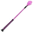 thumbnail image 1 of Jeffers Equine Glitter Hand Bat – 20 Inch Horse Riding Crop with Black Grip Handle for Training, Jumping, Barrel, Rodeo, Trail, Tack - Purple, 1 of 8