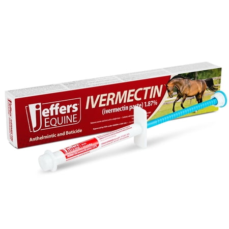 Jeffers 1.87% Ivermectin Gel Dewormer for Horses | Apple Flavored | 1 Pack price history and forecast - Jeffers JEF-JVBB