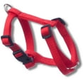 thumbnail image 1 of Jeffers Adjustable Nylon Dog Harness with Plastic Buckles, Red 3/8"x 8–14", 1 of 2