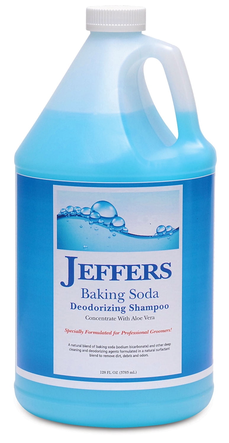 Jeffers Pet Baking Soda Deodorizing Shampoo with Aloe Vera, 128 Oz ...
