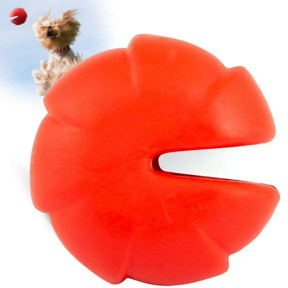 Jeffers Natural Rubber Dog Chew Toy, Millipede Shape, Extra Small, Red