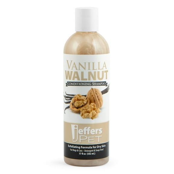 Jeffers Conditioning Pet Shampoo | Vanilla Walnut | 17oz