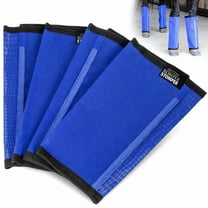 Jeffers Romper Stomper Fly Boots for Horses, 4-Pack, Medium, Indigo, Breathable Mesh