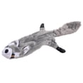 thumbnail image 1 of Jeffers Thinnies Unstuffed Dog Chew Toy | 21 Inches | With Squeakers | Raccoon, 1 of 6