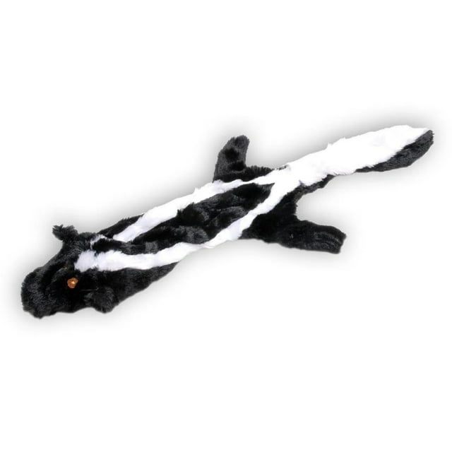 Jeffers Thinnies Unstuffed Dog Chew Toy | 21 Inches | With Squeakers | Skunk