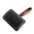 thumbnail image 1 of Jeffers Pet Hard Pin Universal Slicker Brush for Dogs, Cats, Horses – Firm Bristles Grooming Tool, Detangling, Tangle Free Coat, Mats, Shedding, Curved Head, Travel Friendly, Easy Storage - Medium, 1 of 7