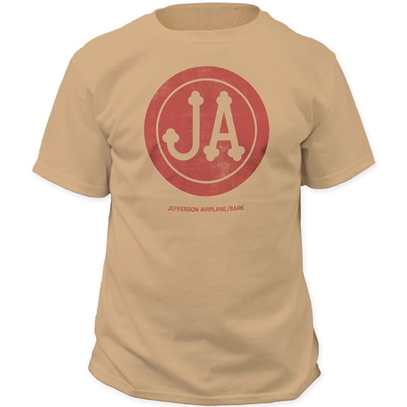 Jefferson Airplane Bark Pigment Dyed Adult T-Shirt