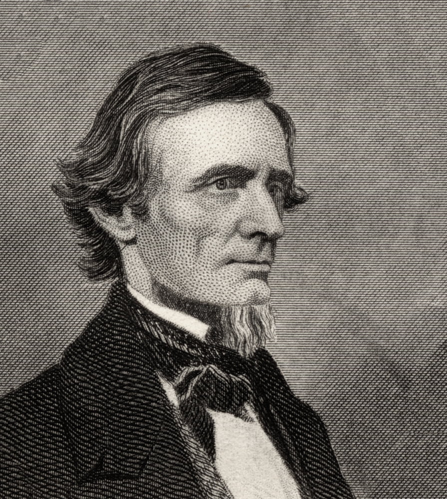 Jefferson Davis1808-1889 First And Only President Of The Confederate States Of America During The American Civil War Canvas Art - Ken Welsh Design Pics (26 x 30)