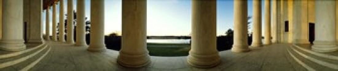 Jefferson Memorial Washington DC Canvas Art - Panoramic Images (22 x 5)