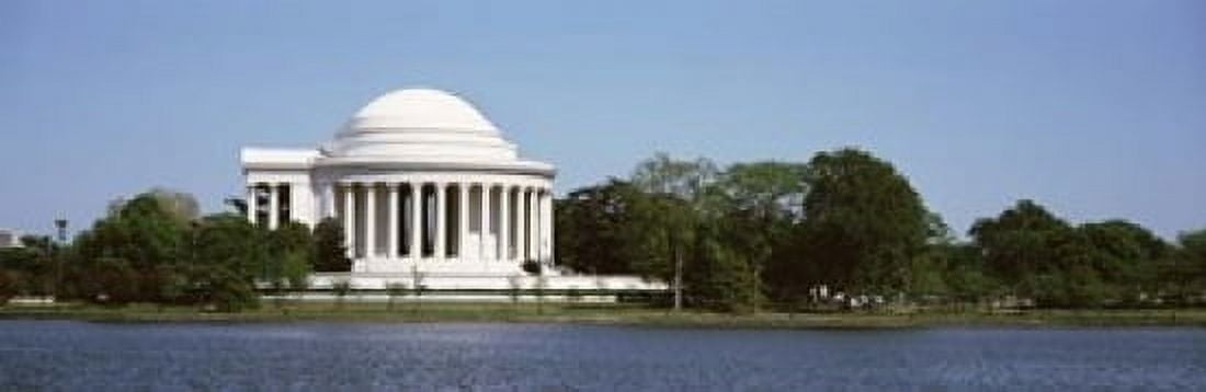 Jefferson Memorial Washington DC Canvas Art - Panoramic Images (37 x 12)