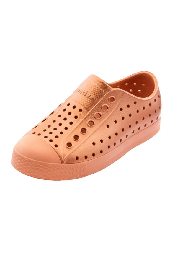 Jefferson Metallic Kids Shoes - Orange - C4