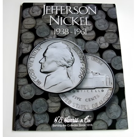 Jefferson Nickel 1938-1961 Coin Folder