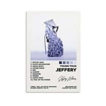 Jeffery By Young Thug Canvas Poster Mural Decor Printing Picture Painting Living Room Hallway Decor Unframe-style