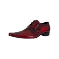 thumbnail image 1 of Jeffery West Derby Leather Shoes, Red, 1 of 9