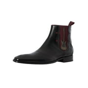 JEFFERY WEST Guitar Chelsea Leather Boots, Black