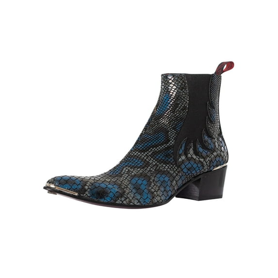 Jeffery West Sylvian Creek Leather Chelsea Boots, Black