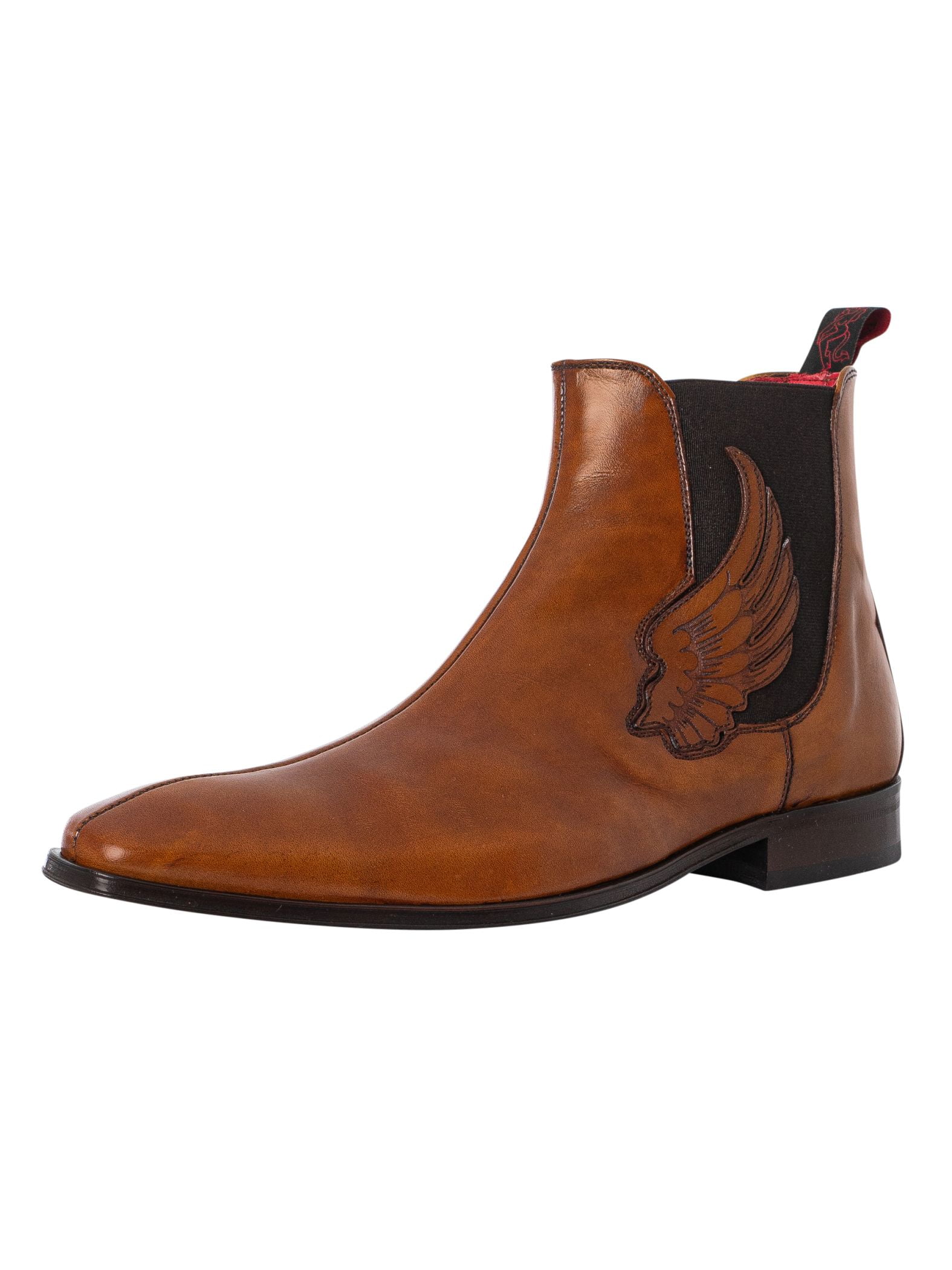 Bottines Jeffery West Scarface – Boots Motard/cowboy Homme, Cuir Navy, Taille EUR 42