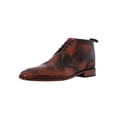 thumbnail image 1 of Jeffery West Wings Polished Leather Chukka Boots, Brown, 1 of 9