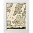 thumbnail image 1 of Jefferys 14x18 White Modern Wood Framed Museum Art Print Titled - New York New York Landowner - Jefferys 1776, 1 of 4