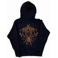 thumbnail image 1 of Jeffree Star Men's Exclusive Halloween Black Widow Spider Hoodie Sweatshirt (Small, Black), 1 of 3