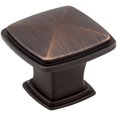 thumbnail image 1 of Jeffrey Alexander 1091 Milan 1-3/16" Contemporary Stepped Square Cabinet Knob / Drawer, 1 of 7