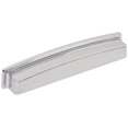 thumbnail image 1 of Jeffrey Alexander 141-160 Renzo 6-5/16" Center To Center Bold Modern Square Cabinet Cup, 1 of 7