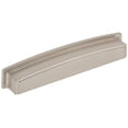 thumbnail image 1 of Jeffrey Alexander 141-160 Renzo 6-5/16" Center To Center Bold Modern Square Cabinet Cup, 1 of 7