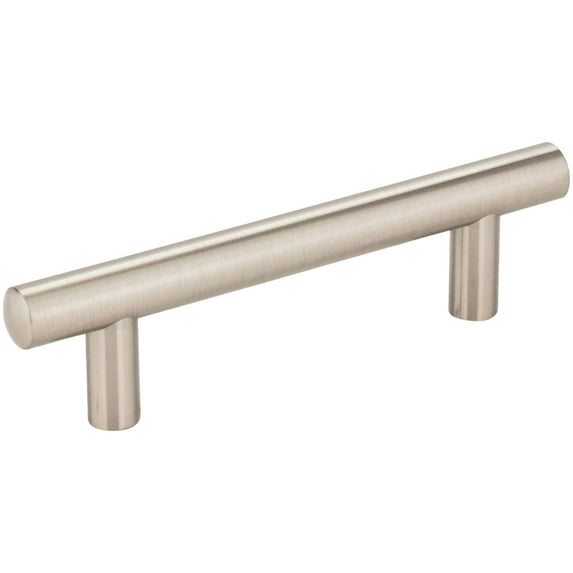 Jeffrey Alexander 146 Key West 3-3/4" Center To Center Sleek Round Cabinet Bar Handle /