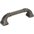 thumbnail image 1 of 4-1/2" Zinc Die Cast Cabinet Pull. Brushed Pewter, 1 of 7