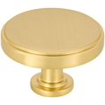 thumbnail image 1 of Jeffrey Alexander 171L Richard 1-3/4" Large Flat Round Contemporary Cabinet Knob / Drawer, 1 of 7