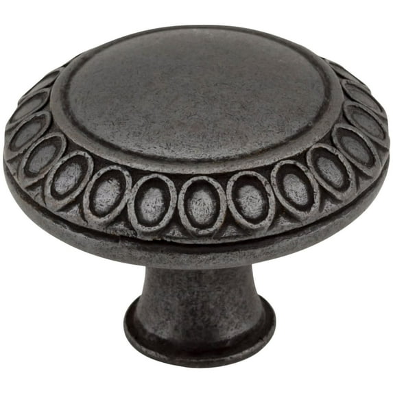 Jeffrey Alexander 1977S Symphony 1-3/8" Mushroom Cabinet Knob - Gun Metal
