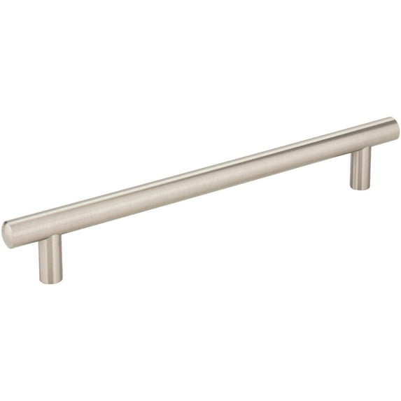 Jeffrey Alexander 242 Key West 7-9/16" Center To Center Smooth Round Bar Cabinet Handle /