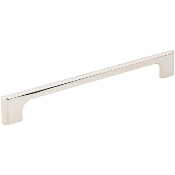 192mm CTC Leyton Cabinet Pull - Polished Nickel