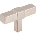 thumbnail image 1 of Zane Cabinet "T" Knob, Satin Nickel, 1 of 7
