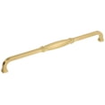 thumbnail image 1 of Jeffrey Alexander 305 mm Center-to-Center Brushed Gold Audrey Cabinet Pull, 1 of 7
