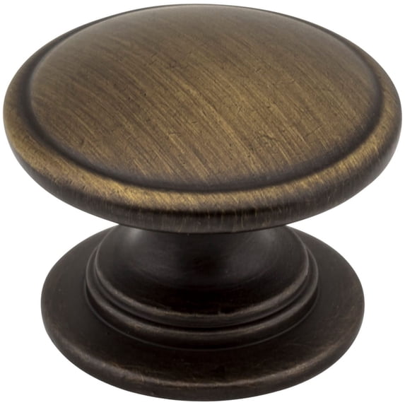 Jeffrey Alexander 3980 Durham 1-1/4" Round Traditional Ringed Mushroom Cabinet / Drawer