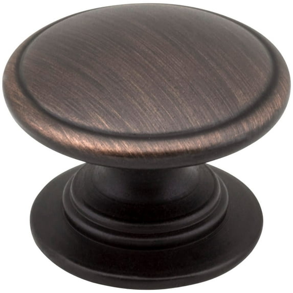 Jeffrey Alexander 3980 Durham 1-1/4" Round Traditional Ringed Mushroom Cabinet / Drawer