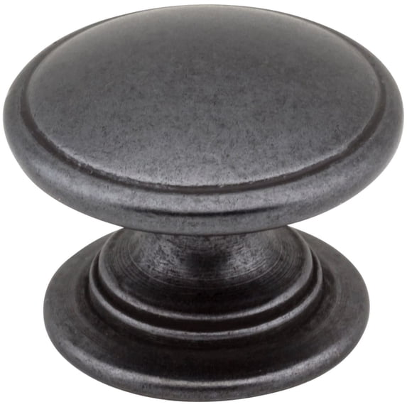 Jeffrey Alexander 3980 Durham 1-1/4" Round Traditional Ringed Mushroom Cabinet / Drawer